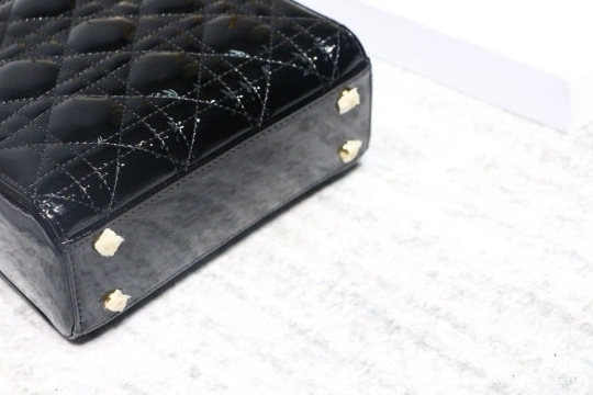 Tony Luxuries Cow Mini With diro leather patent Lady 0815
